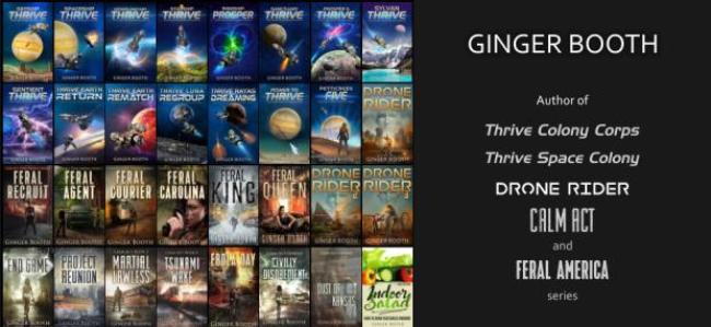 Author, science fiction and apocalyptic novels